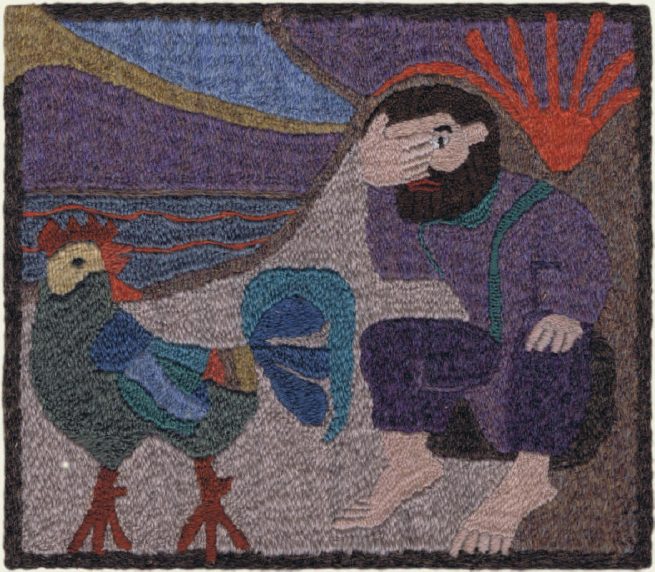 Anke Warnecke - Petrus, nachdem der Hahn dreimal gekräht hatte