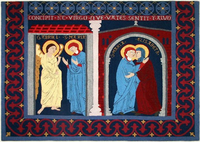 Elke Hirschler - Verkündigung und Maria bei Elisabeth