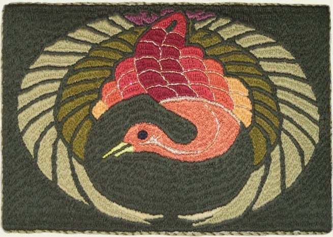 Elke Hirschler - Stilisierter Vogel