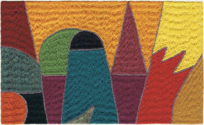 Elke Hirschler - mit dem mauve Dreieck